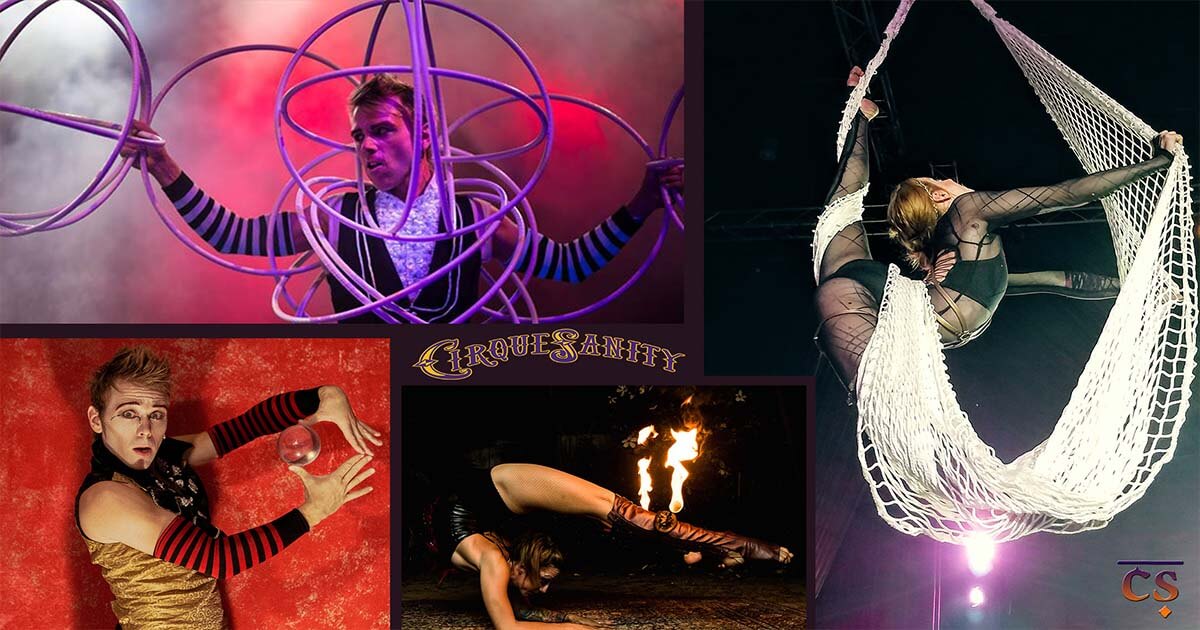 CirqueSanity circus performers Los Angeles